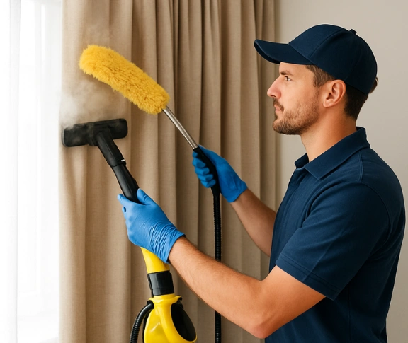 Trusted drapes cleaning technician Matty Curtain Cleaning kings-langley-nsw QLD