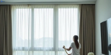 Delicate sheer drape cleaning kings-langley-nsw Matty Curtain Cleaning